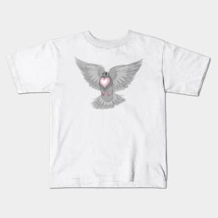 Demigirl Dove! Kids T-Shirt
